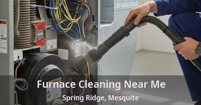 Furnace Cleaning Near Me Spring Ridge, Mesquite - TX