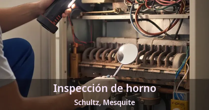 Inspección de horno Schultz, Mesquite - TX
