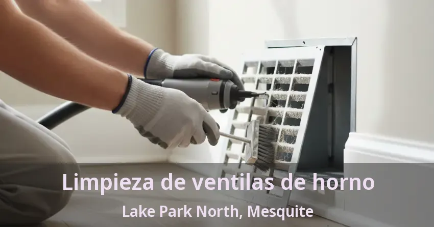 Limpieza de ventilas de horno Lake Park North, Mesquite - TX
