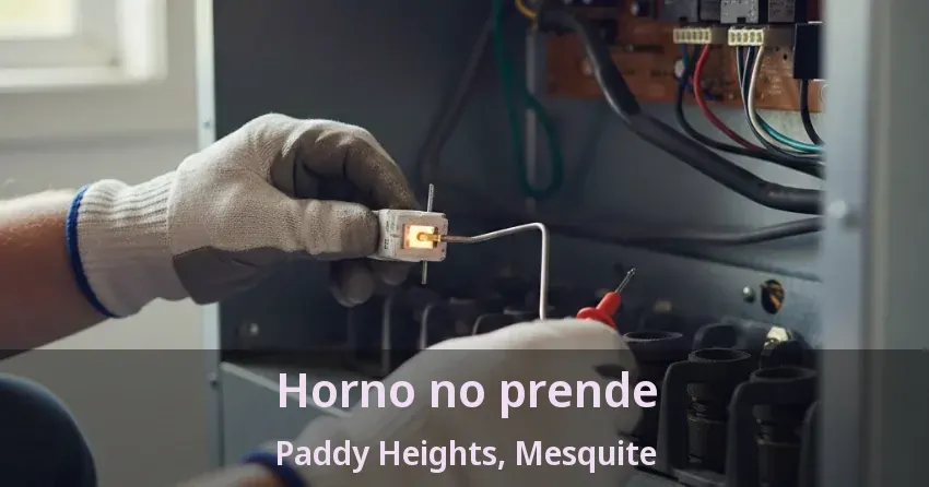 Horno no prende Paddy Heights, Mesquite - TX Horno no prende Paddy Heights, Mesquite - TX