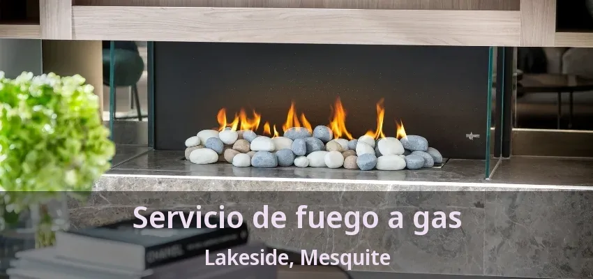 Servicio de fuego a gas Lakeside, Mesquite - TX
