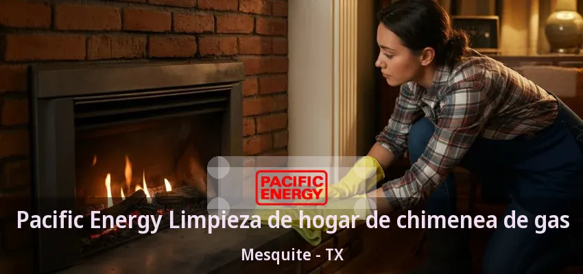 Pacific Energy Limpieza de hogar de chimenea de gas Mesquite - TX