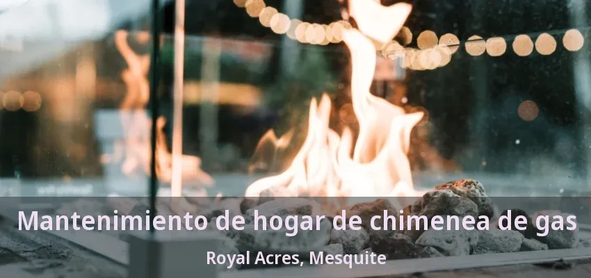 Mantenimiento de hogar de chimenea de gas Royal Acres, Mesquite - TX