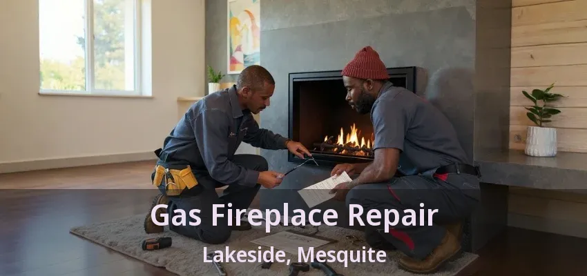 Gas Fireplace Repair Lakeside, Mesquite - TX