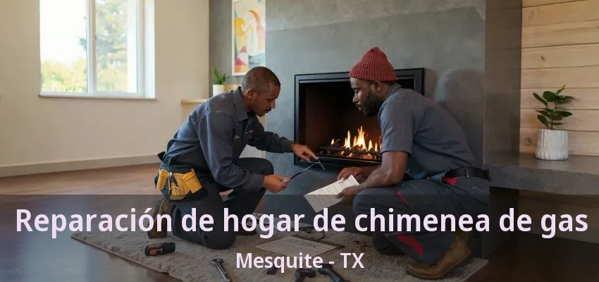 Reparación de hogar de chimenea de gas Mesquite - TX