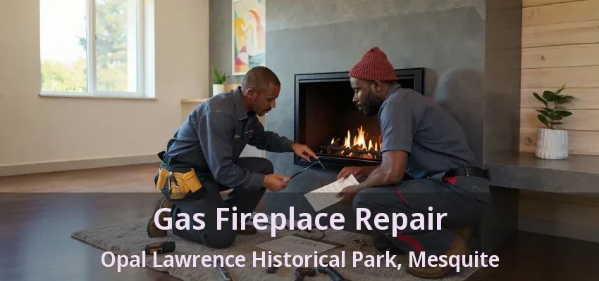Gas Fireplace Repair Opal Lawrence Historical Park, Mesquite - TX