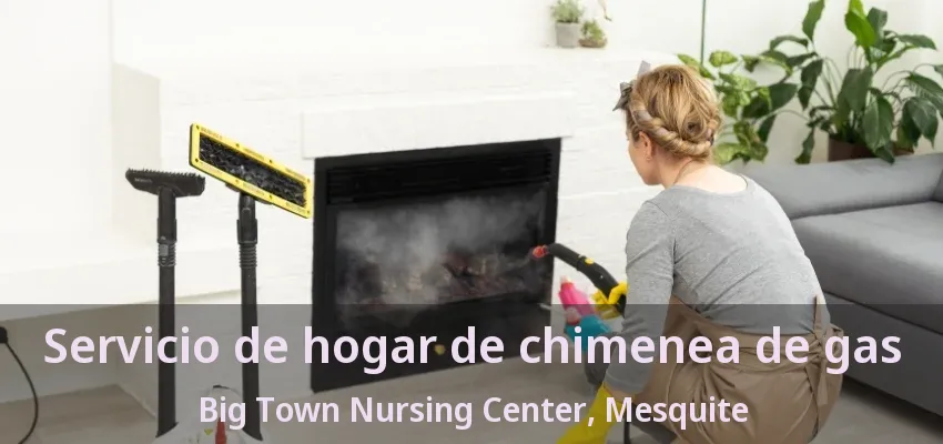 Servicio de hogar de chimenea de gas Big Town Nursing Center, Mesquite - TX
