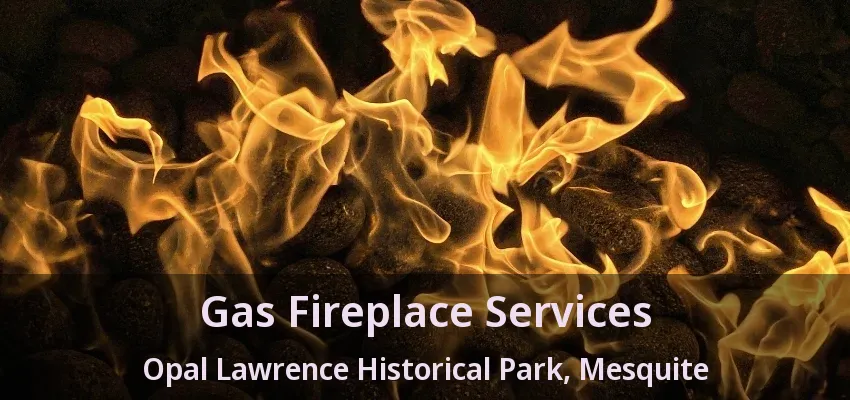 Gas Fireplace Services Opal Lawrence Historical Park, Mesquite - TX