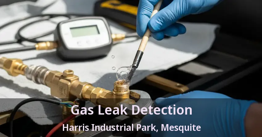Gas Leak Detection Harris Industrial Park, Mesquite - TX