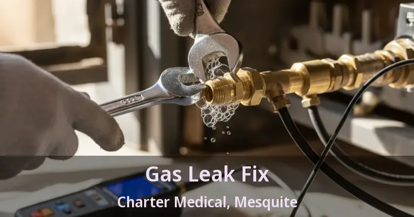 Gas Leak Fix Charter Medical, Mesquite - TX Gas Leak Fix Charter Medical, Mesquite - TX