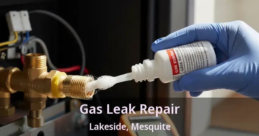 Gas Leak Repair Lakeside, Mesquite - TX
