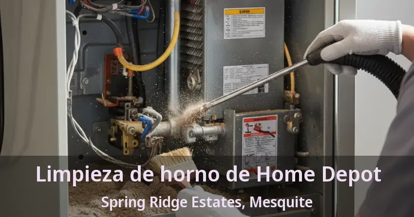 Limpieza de horno de Home Depot Spring Ridge Estates, Mesquite - TX