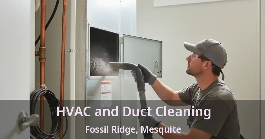 HVAC and Duct Cleaning Fossil Ridge, Mesquite - TX
