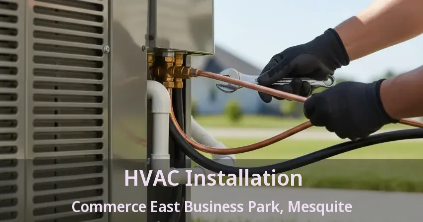 HVAC Installation Commerce East Business Park, Mesquite - TX