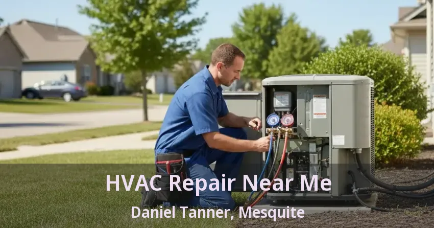 HVAC Repair Near Me Daniel Tanner, Mesquite - TX