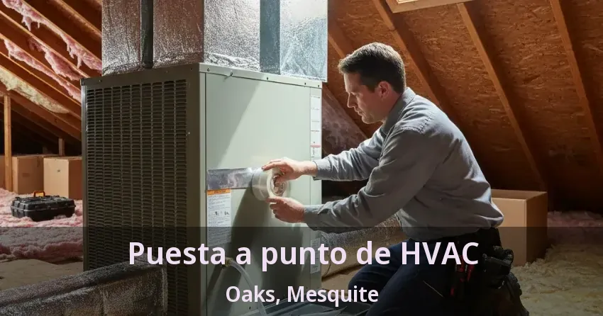 Puesta a punto de HVAC Oaks, Mesquite - TX Puesta a punto de HVAC Oaks, Mesquite - TX