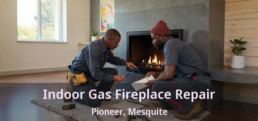 Indoor Gas Fireplace Repair Pioneer, Mesquite - TX