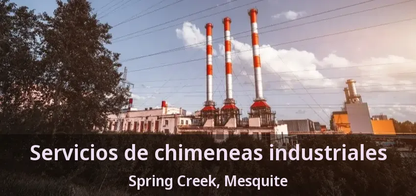 Servicios de chimeneas industriales Spring Creek, Mesquite - TX Servicios de chimeneas industriales Spring Creek, Mesquite - TX