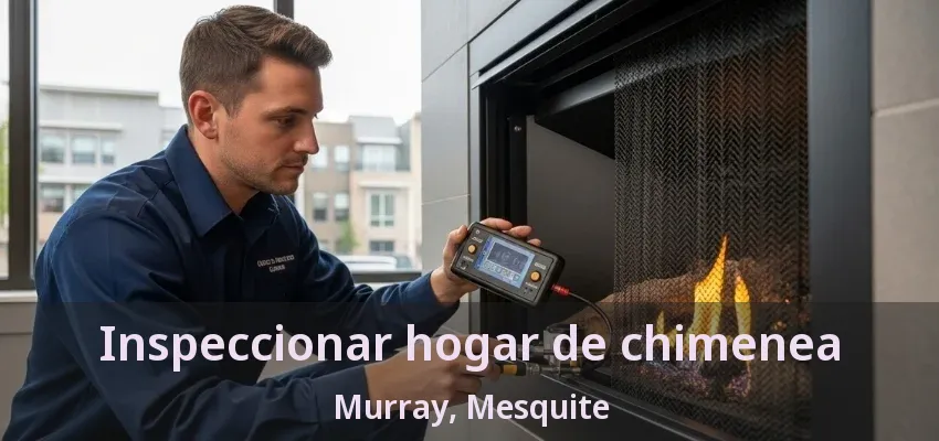 Inspeccionar hogar de chimenea Murray, Mesquite - TX