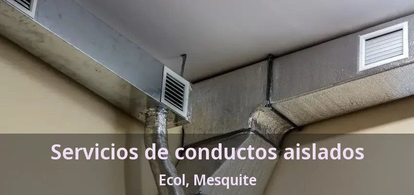 Servicios de conductos aislados Ecol, Mesquite - TX