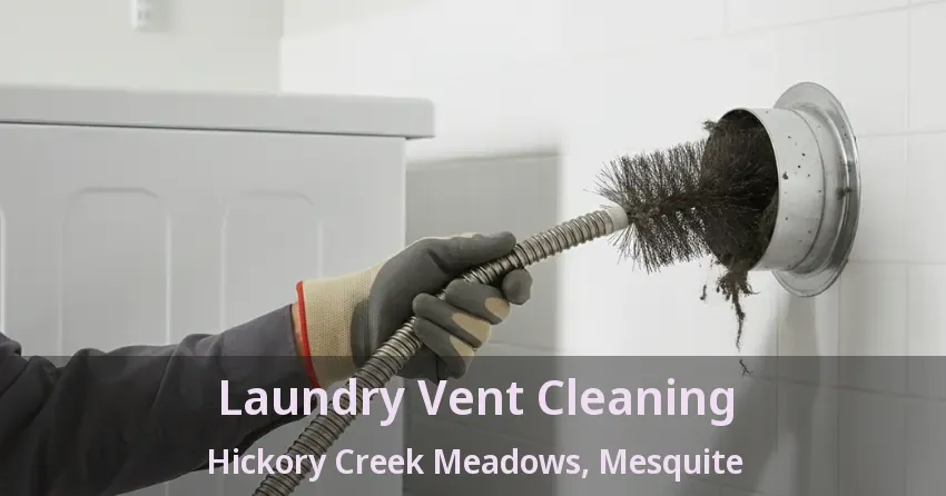 Laundry Vent Cleaning Hickory Creek Meadows, Mesquite - TX