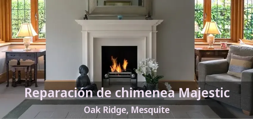 Reparación de chimenea Majestic Oak Ridge, Mesquite - TX