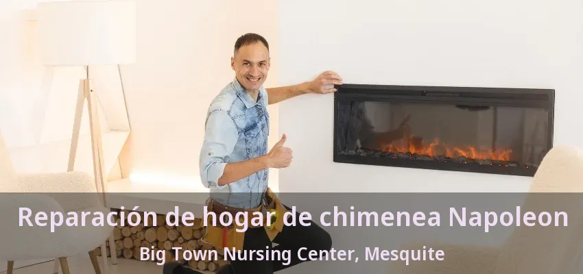 Reparación de hogar de chimenea Napoleon Big Town Nursing Center, Mesquite - TX