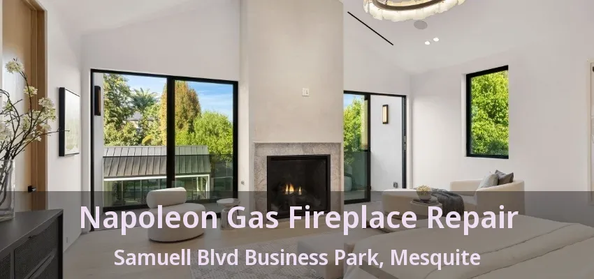 Napoleon Gas Fireplace Repair Samuell Blvd Business Park, Mesquite - TX
