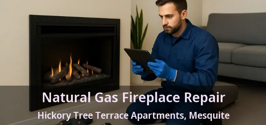 Natural Gas Fireplace Repair Hickory Tree Terrace Apartments, Mesquite - TX