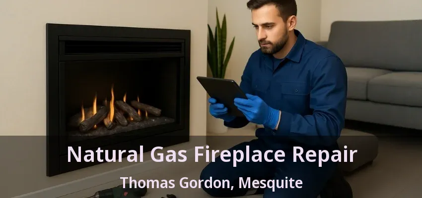 Natural Gas Fireplace Repair Thomas Gordon, Mesquite - TX