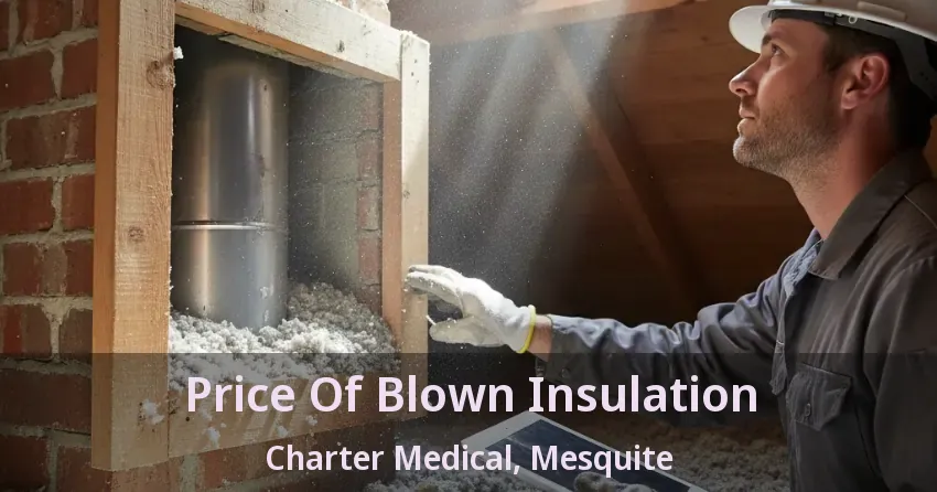 Price Of Blown Insulation Charter Medical, Mesquite - TX Price Of Blown Insulation Charter Medical, Mesquite - TX