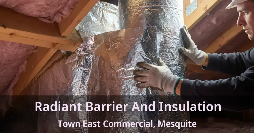 Radiant Barrier And Insulation Town East Commercial, Mesquite - TX