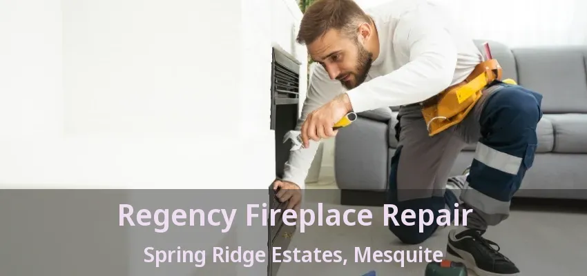 Regency Fireplace Repair Spring Ridge Estates, Mesquite - TX