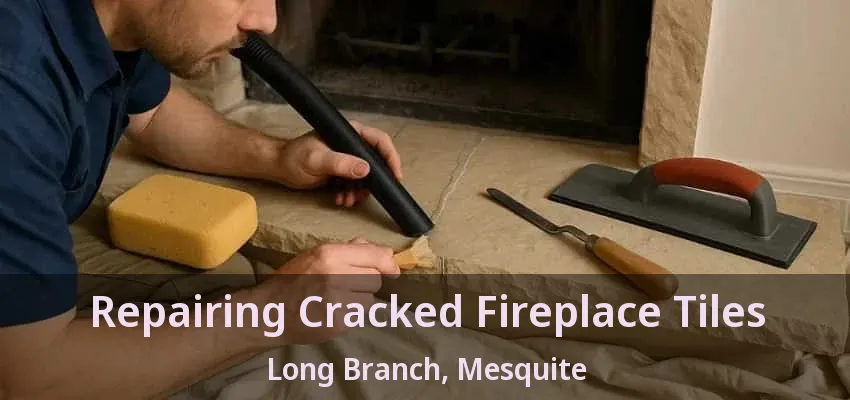 Repairing Cracked Fireplace Tiles Long Branch, Mesquite - TX Repairing Cracked Fireplace Tiles Long Branch, Mesquite - TX