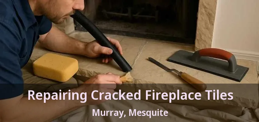 Repairing Cracked Fireplace Tiles Murray, Mesquite - TX Repairing Cracked Fireplace Tiles Murray, Mesquite - TX