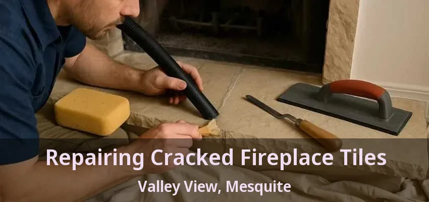 Repairing Cracked Fireplace Tiles Valley View, Mesquite - TX Repairing Cracked Fireplace Tiles Valley View, Mesquite - TX