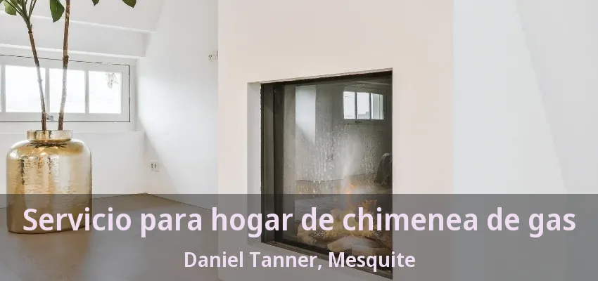 Servicio para hogar de chimenea de gas Daniel Tanner, Mesquite - TX