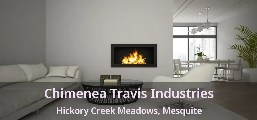 Chimenea Travis Industries Hickory Creek Meadows, Mesquite - TX