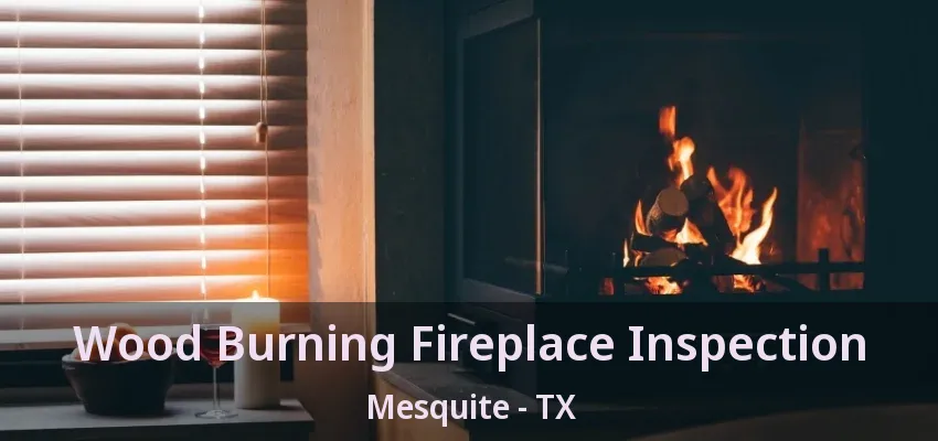 Wood Burning Fireplace Inspection Mesquite - TX