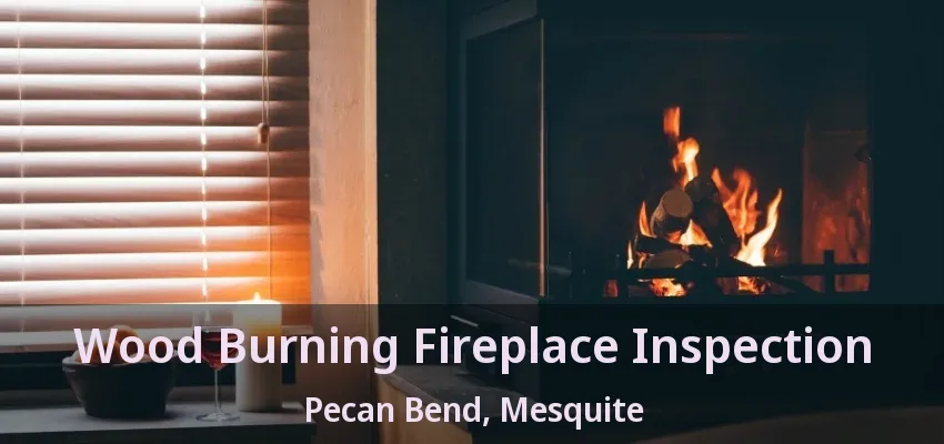 Wood Burning Fireplace Inspection Pecan Bend, Mesquite - TX