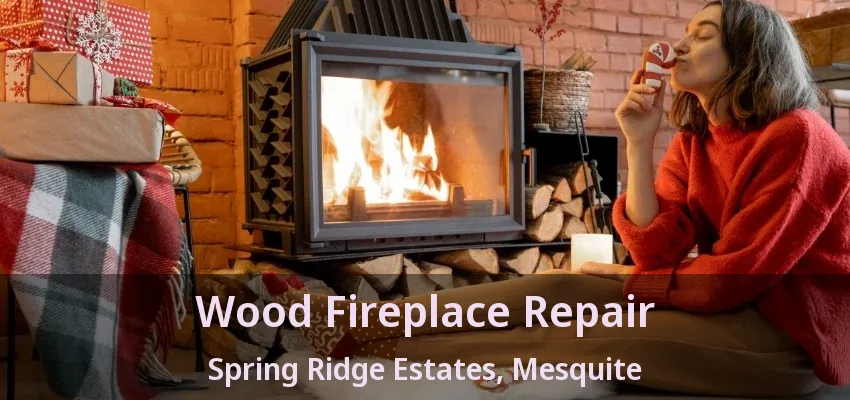 Wood Fireplace Repair Spring Ridge Estates, Mesquite - TX