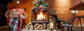 Quadra-Fire Fireplace Thomas Gordon, Mesquite